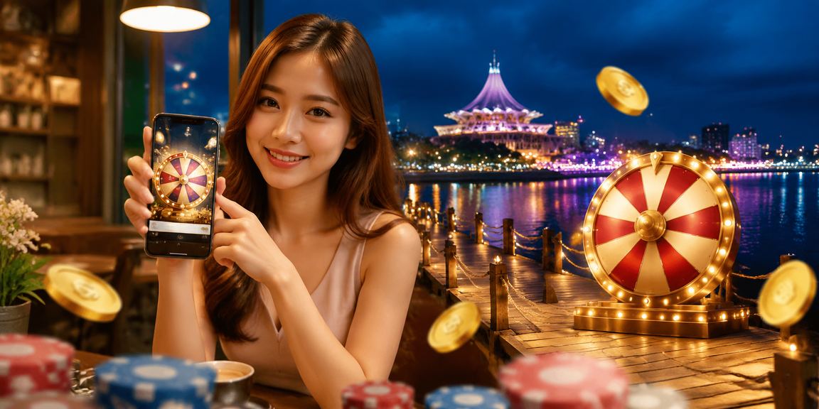 Pengguna di Kuching Sarawak mengakses platform hiburan dan pertaruhan ep8